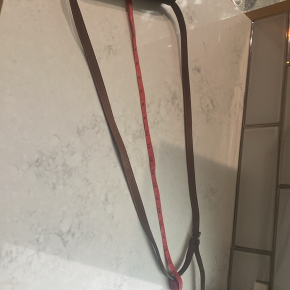 AS IS - CELINE Macadam Canvas Bag PVC Brown Authentic - Picture 13 of 16